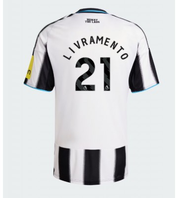 Newcastle United Tino Livramento #21 Replica Home Stadium Shirt 2025-26 Short Sleeve
